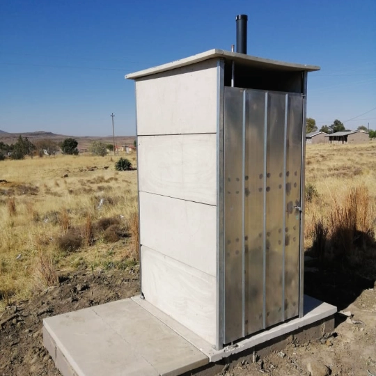 vip concrete toilet